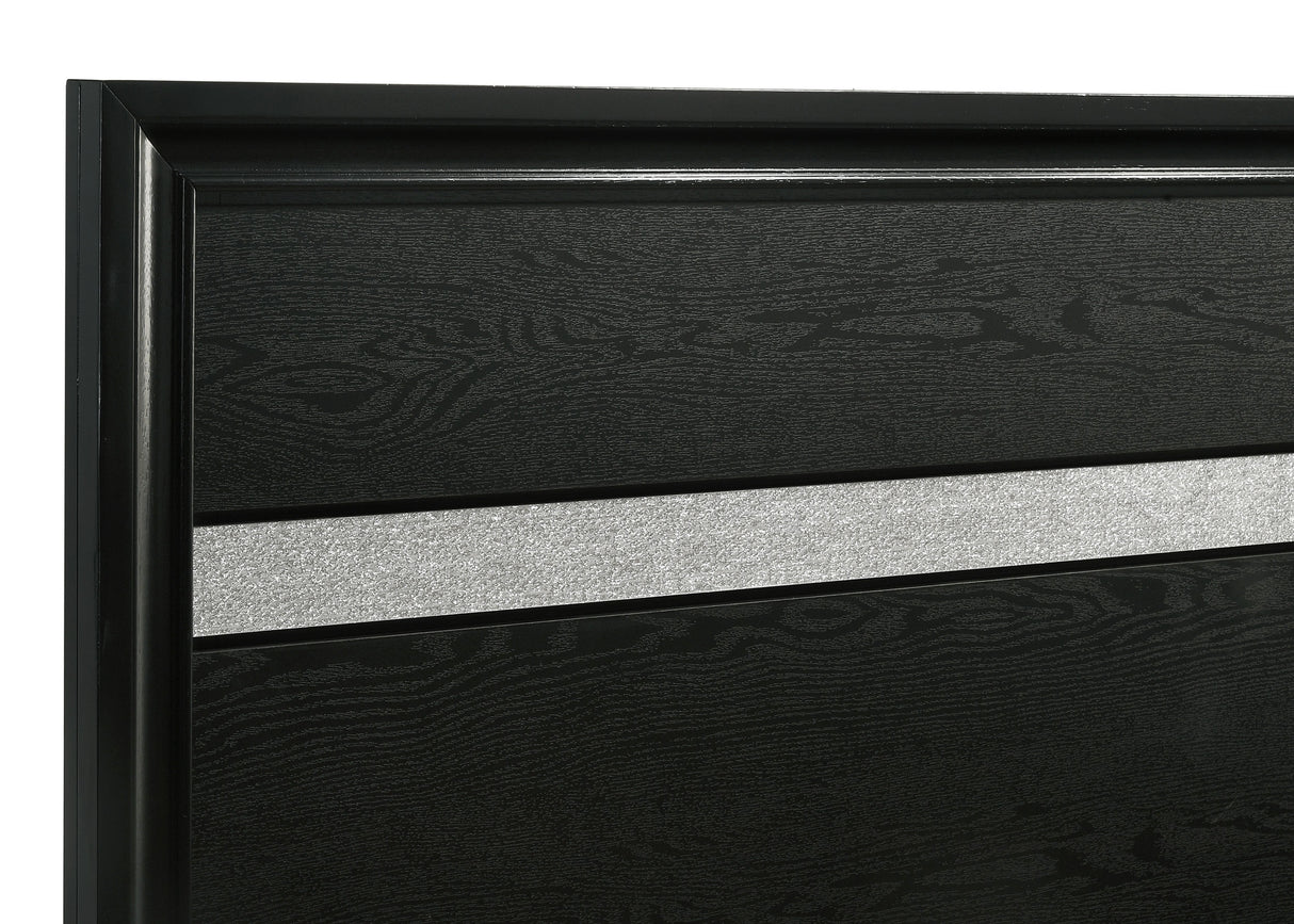 Miranda 4-piece Queen Bedroom Set Black
