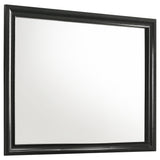 Furniture City Houma - Coaster - Miranda Dresser Mirror Black - 206364