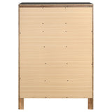 Miranda 5-drawer Bedroom Chest Black