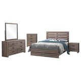 Brantford 5-piece Eastern King Bedroom Set Barrel Oak