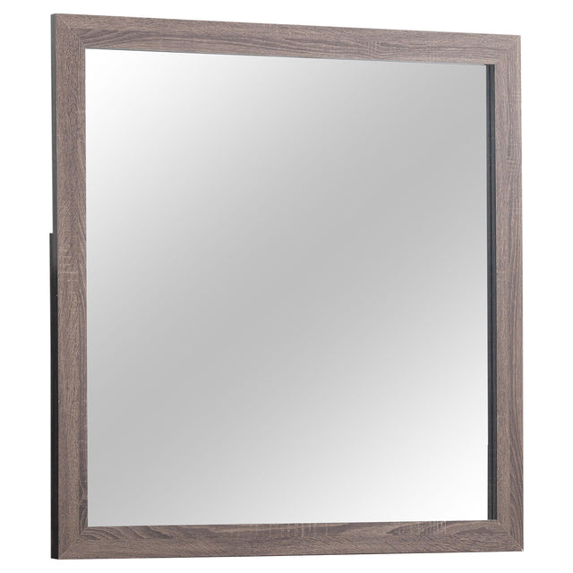Furniture City Houma - Coaster - Brantford Dresser Mirror Barrel Oak - 207044