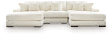 Lindyn 3-Piece Sectional with Double Chaise