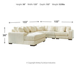 Lindyn 5-Piece Sectional with Chaise