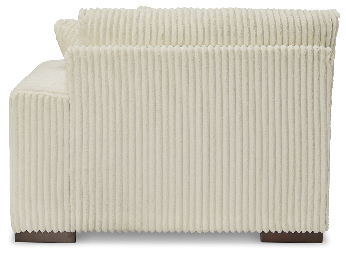 Lindyn 2-Piece Sectional, Chaise and Oversized Ottoman