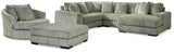Furniture City Houma - Ashley Furniture - Lindyn 4-Piece Sectional, Chair and Ottoman - 4-Piece Sectional, Chair and Ottoman - 21105U11