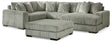 Furniture City Houma - Ashley Furniture - Lindyn 4-Piece Sectional with Chaise and Oversized Accent Ottoman - 4-Piece Sectional with Chaise and Oversized Accent Ottoman - 21105U12
