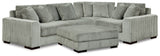 Lindyn 4-Piece Sectional and Ottoman