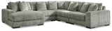 Lindyn 5-Piece Sectional with Chaise