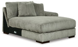 Lindyn 4-Piece Sectional with Chaise and Oversized Accent Ottoman
