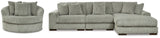 Furniture City Houma - Ashley Furniture - Lindyn 3-Piece Sectional and Chair - 3-Piece Sectional and Chair - 21105U1