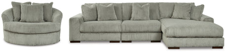Lindyn 3-Piece Sectional and Chair
