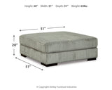 Lindyn Oversized Accent Ottoman