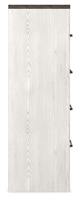 Gerridan - Four Drawer Chest - White / Gray