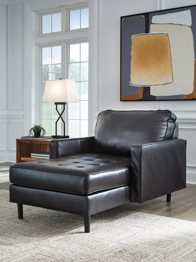 Furniture City Houma - Ashley Furniture - Bryceview Chaise - Chaise / Onyx - 2120515
