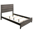 Furniture City Houma - Coaster - Watson Wood Full Panel Bed Grey Oak - 212421F