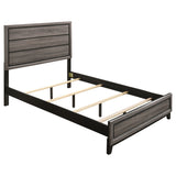 Furniture City Houma - Coaster - Watson Wood Full Panel Bed Grey Oak - 212421F