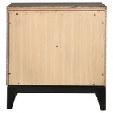 Watson 2-drawer Nightstand Grey Oak
