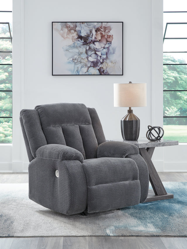 Furniture City Houma - Ashley Furniture - Observation Power Recliner - Power Rocker Recliner - PC2140598