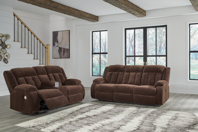 Furniture City Houma - Ashley Furniture - Observation Power Reclining Sofa and Loveseat - Power Reclining Sofa and Loveseat - PC21406U1