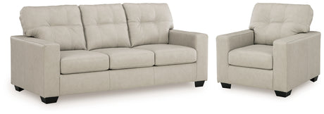 Furniture City Houma - Ashley Furniture - Santorine Sofa and Chair - Sofa and Chair - 21708U1