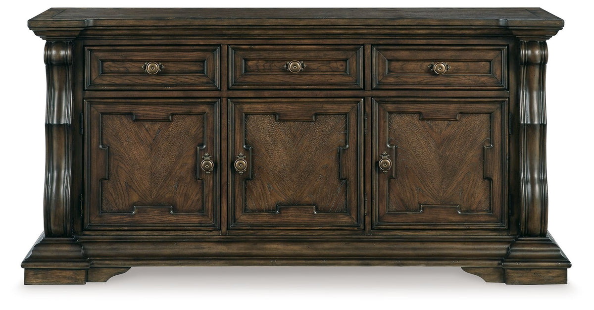 Maylee - Dining Room Buffet - Dark Brown