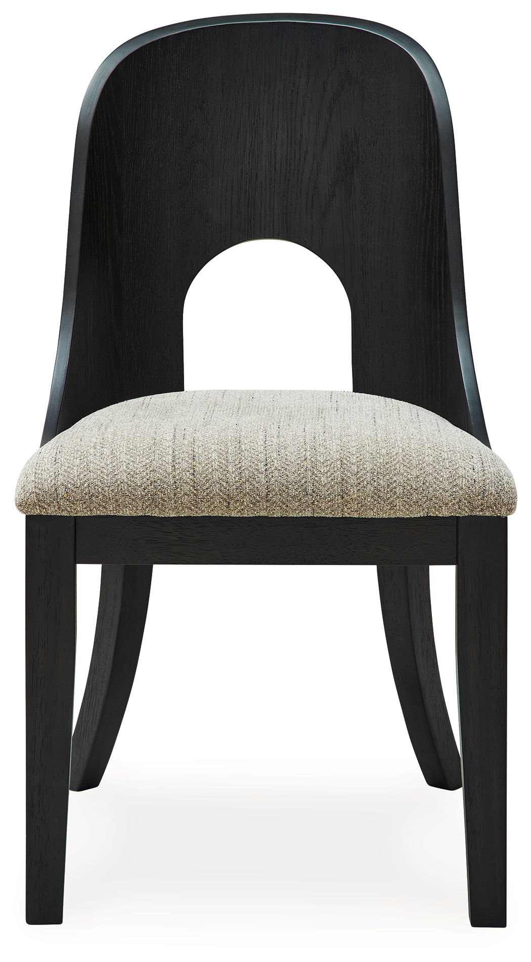 Rowanbeck - Dining Upholstered Side Chair (Set of 2) - Gray / Black