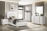 Furniture City Houma - Coaster - Marceline 5-piece Twin Bedroom Set White - 222931T-S5