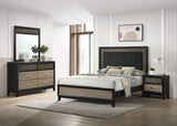 Furniture City Houma - Coaster - Valencia 4-piece Queen Bedroom Set Black - 223041Q-S4