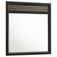 Furniture City Houma - Coaster - Valencia Dresser Mirror Black - 223044