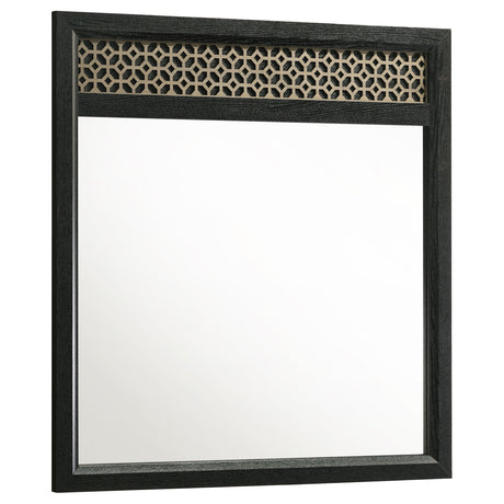 Furniture City Houma - Coaster - Valencia Dresser Mirror Black - 223044