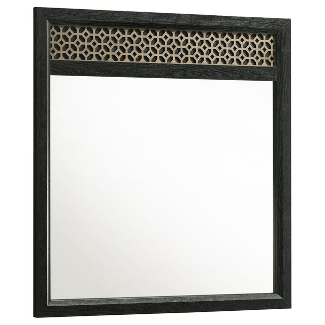Furniture City Houma - Coaster - Valencia Dresser Mirror Black - 223044