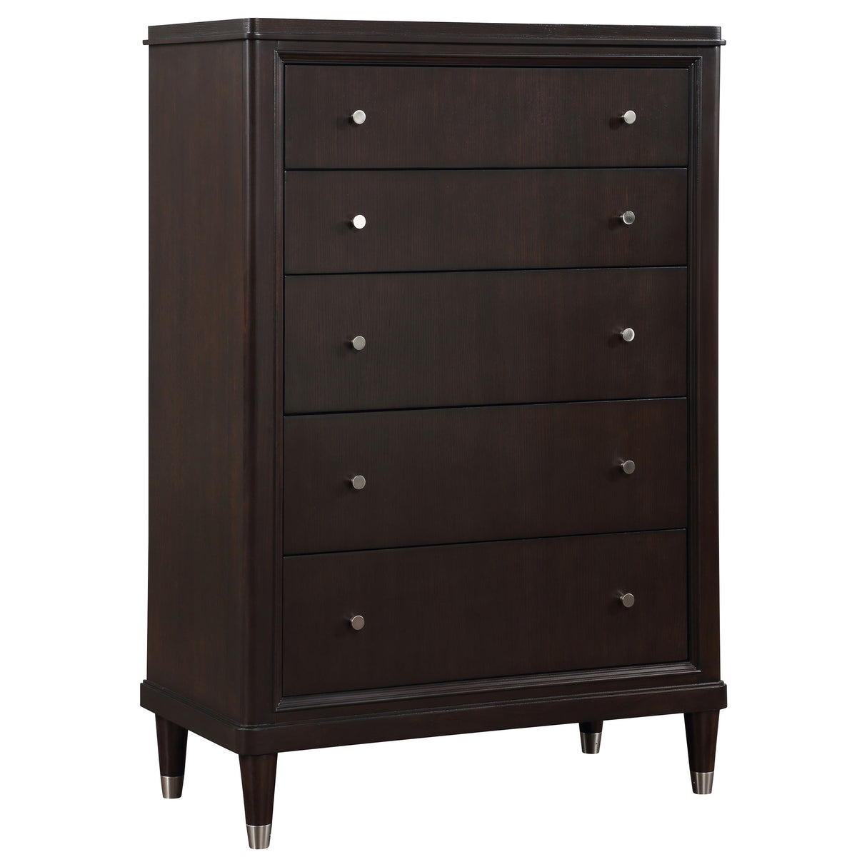 Furniture City Houma - Coaster - Emberlyn 5-drawer Bedroom Chest Brown - 223065