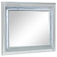 Furniture City Houma - Coaster - Gunnison Dresser Mirror Silver Metallic - 223214