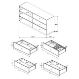 Winslow 4-piece Queen Bedroom Set Smokey Walnut