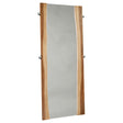 Furniture City Houma - Coaster - Winslow 31 x 76 Inch Standing Floor Mirror Smokey Walnut - 223256