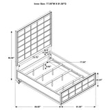Durango 5-piece Eastern King Bedroom Set Smoked Peppercorn