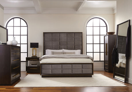 Furniture City Houma - Coaster - Durango 5-piece California King Bedroom Set Peppercorn - 223261KW-S5