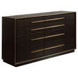 Furniture City Houma - Coaster - Durango 8-drawer Dresser Smoked Peppercorn - 223263