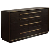 Furniture City Houma - Coaster - Durango 8-drawer Dresser Smoked Peppercorn - 223263