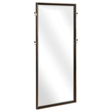 Furniture City Houma - Coaster - Durango 80-inch Standing Floor Mirror Smoked Peppercorn - 223270