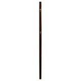 Durango 80-inch Standing Floor Mirror Smoked Peppercorn
