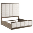 Furniture City Houma - Coaster - Durango 80-inch Eastern King Panel Bed Taupe Oak - 223271KE