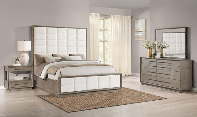 Furniture City Houma - Coaster - Durango 4-piece California King Bedroom Set Taupe Oak - 223271KW-S4