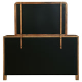 Maderia 8-drawer Dresser and Mirror Walnut