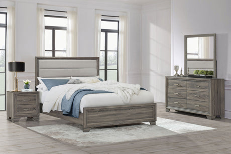 Furniture City Houma - Coaster - Wright 4-piece Queen Bedroom Set Brown Oak - 223341Q-S4