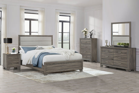 Furniture City Houma - Coaster - Wright 5-piece Queen Bedroom Set Brown Oak - 223341Q-S5