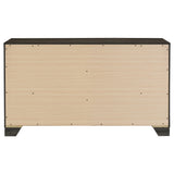 Wright 6-drawer Dresser Cabinet Brown Oak