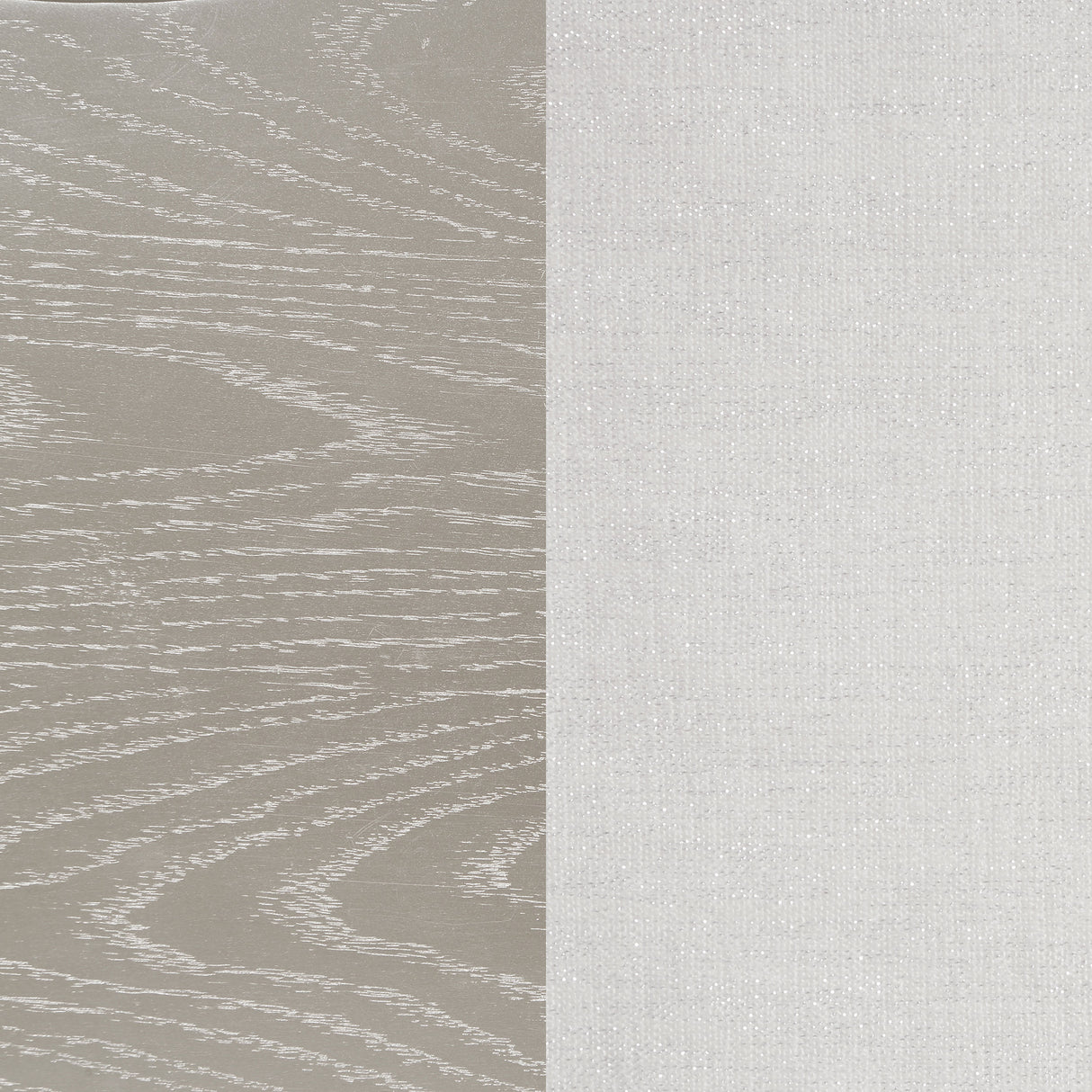 Evangeline Wood Queen LED Panel Bed Silver Oak