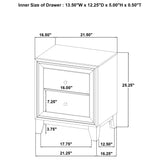 Welsley 5-piece Queen Bedroom Set Walnut