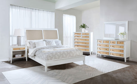 Furniture City Houma - Coaster - Bexhill 5-piece California King Bedroom Set White - 223471KW-S5